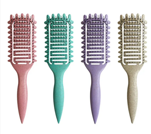 curl hair hollow comb