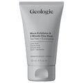 Geologie Micro Exfoliator & Clay Mask | 3-in-1 Deep Cleansing Face Wash Pore Refining Mask & Skin Exfoliant | Tea Tree & Eucalyptus Scent For Men & Women | 4 fl oz