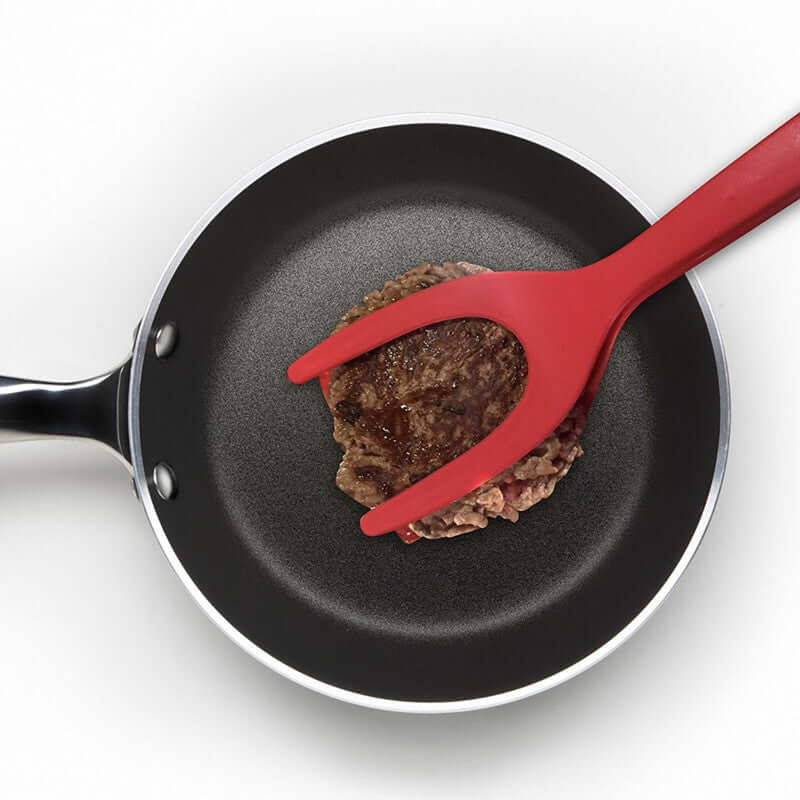 2 in 1 grip and flip tongs
