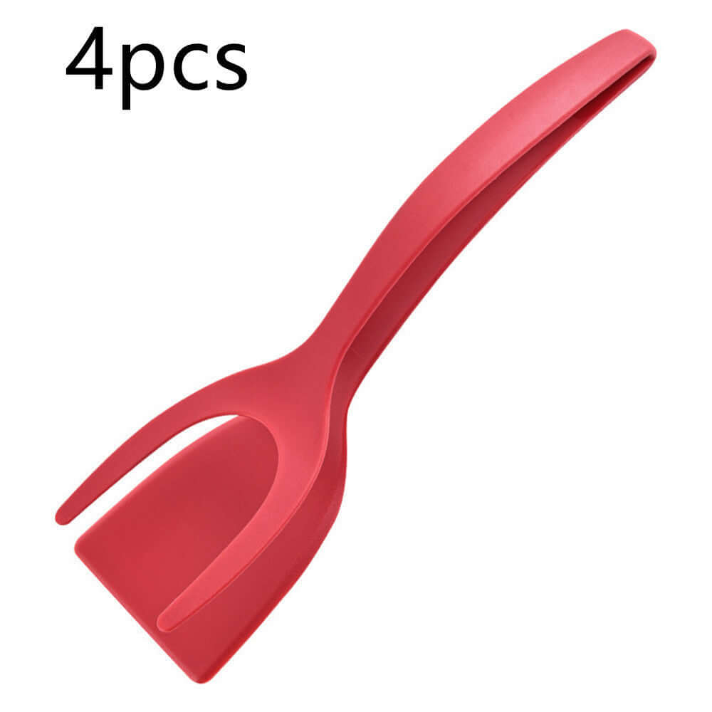 2 in 1 grip and flip tongs