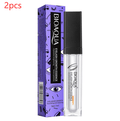 Moisturizing curling eyelash mascara by BIOAQUA, designed for eyelash growth and nourishment, in a clear tube with purple packaging.